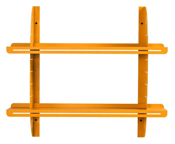 Hanah Home Dekoratív Fém Fali Polc Narancssárga Vlnt126R1028
