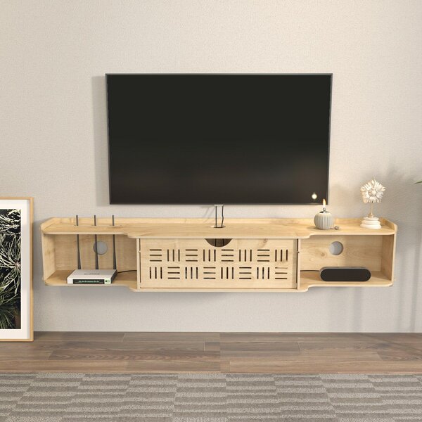 Hanah Home TV állvány Oak Pare - Tölgy