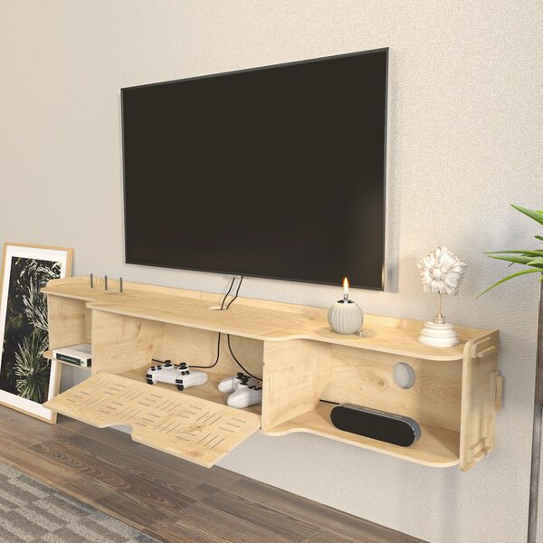 Hanah Home TV állvány Oak Pare - Tölgy