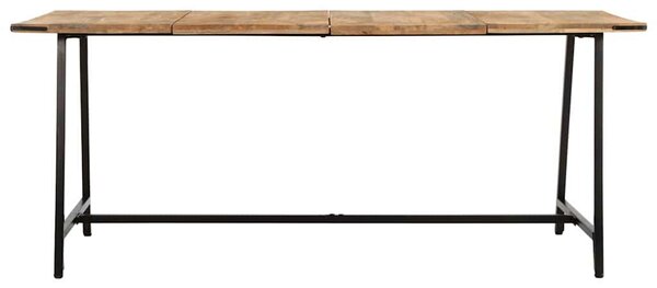 Tömör mangófa étkezőasztal 180x90x75 cm