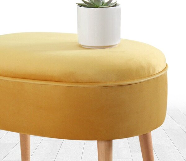 Atelier Del Sofa sárga Moile puff
