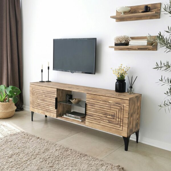 Hanah Home TV Unit Oak Joanne - Oak