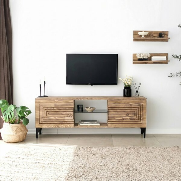 Hanah Home TV Unit Oak Joanne - Oak
