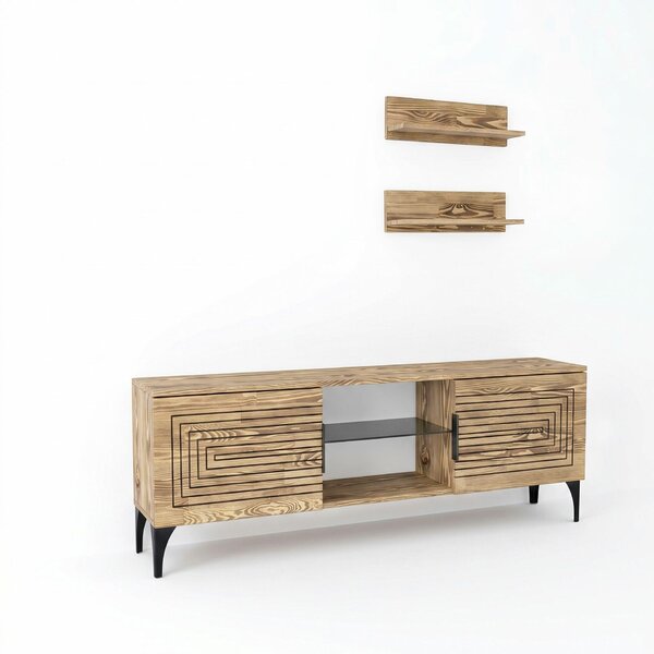 Hanah Home TV Unit Oak Joanne - Oak