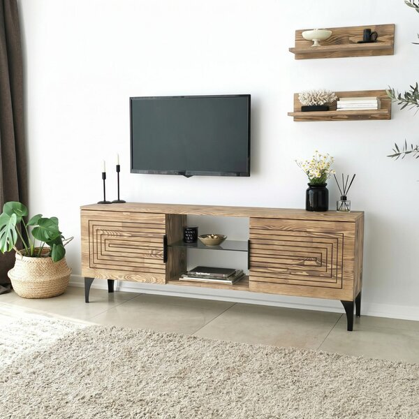 Hanah Home TV Unit Oak Joanne - Oak