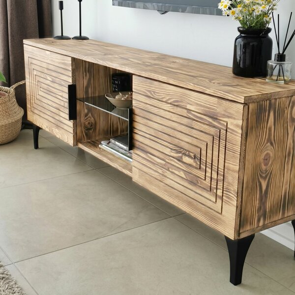 Hanah Home TV Unit Oak Joanne - Oak