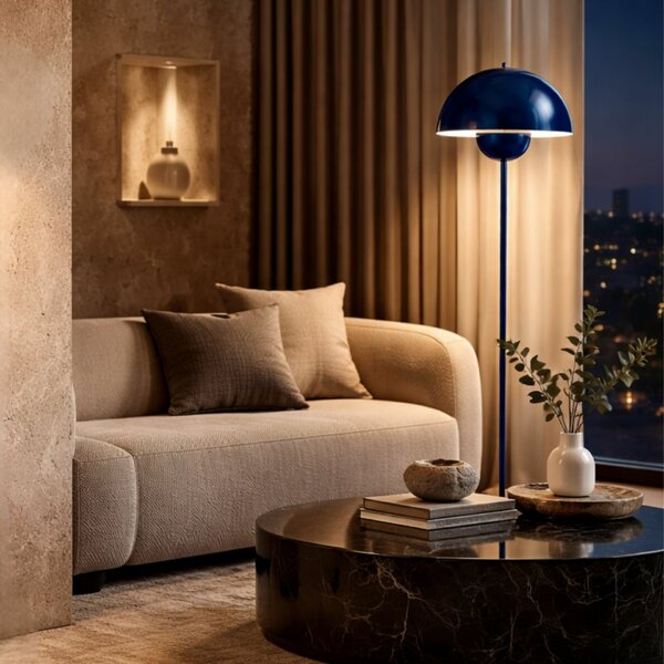 Opviq Floor Lamp Blue Eylul - 15682 - C