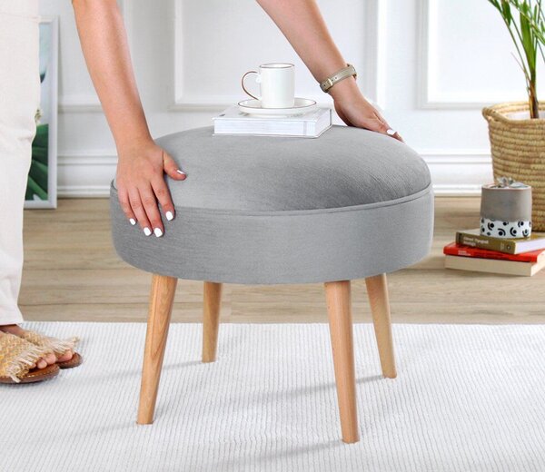 Atelier Del Sofa Romley puff - szürke