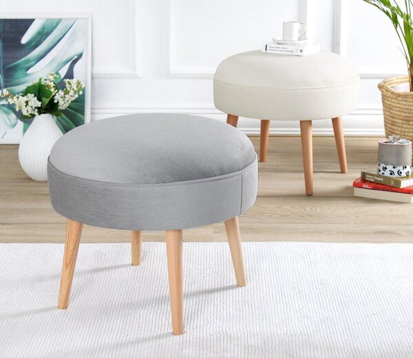 Atelier Del Sofa Romley puff - szürke