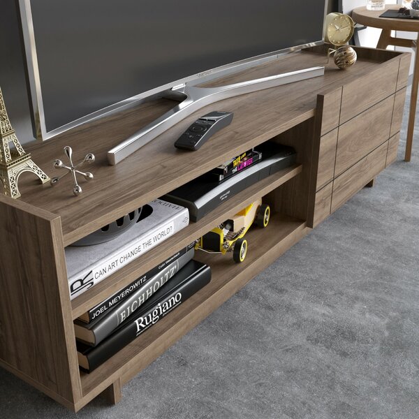 Hanah Home Valantina TV állvány - dió