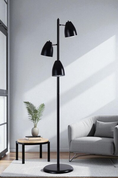 Opviq Floor Lamp Black 8960-1