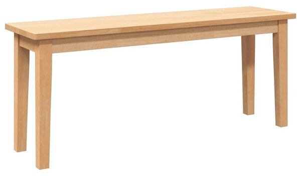 VidaXL tömörfa gumiból pad 110 cm