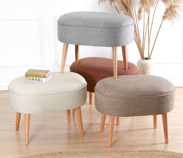 Atelier Del Sofa Puff Timoon Cserépvörös