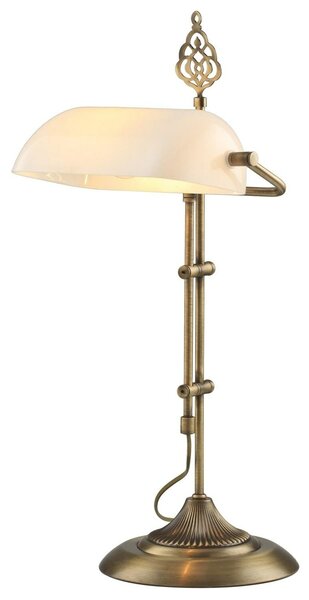 Opviq Asztali lámpa Fehér Vintage ML-9063-White