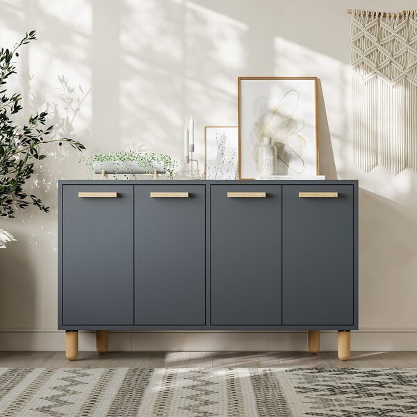 Hanah Home Console Anthracite Venedik - Anthracite