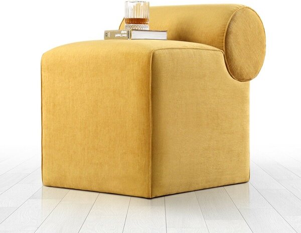 Atelier Del Sofa Linburg Puff - Sárga