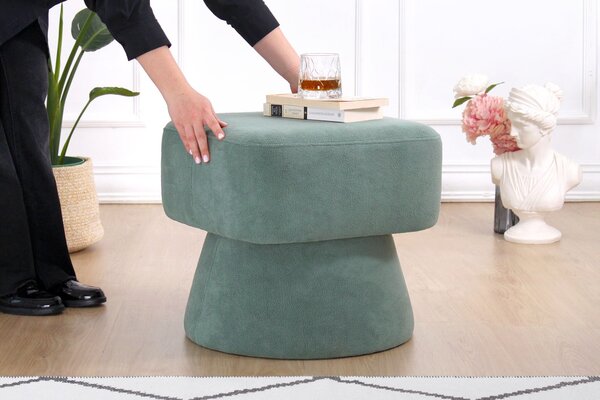 Atelier Del Sofa Puff Mullin Zöld - Zöld