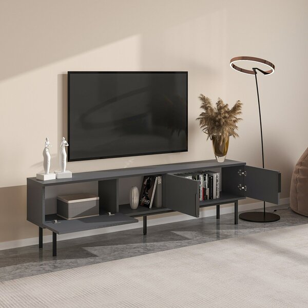 Hanah Home TV állvány Antracit Ramsey - Antracit