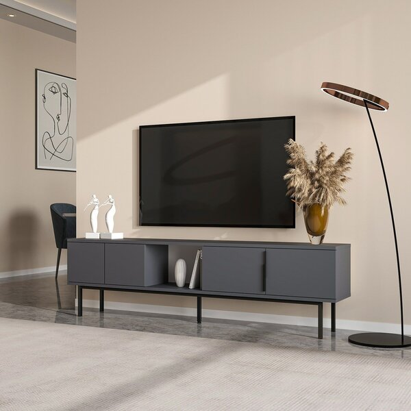 Hanah Home TV állvány Antracit Ramsey - Antracit