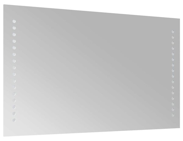 LED Fürdőszoba Tükör Átlátszó 50 x 30 cm edzett üveg