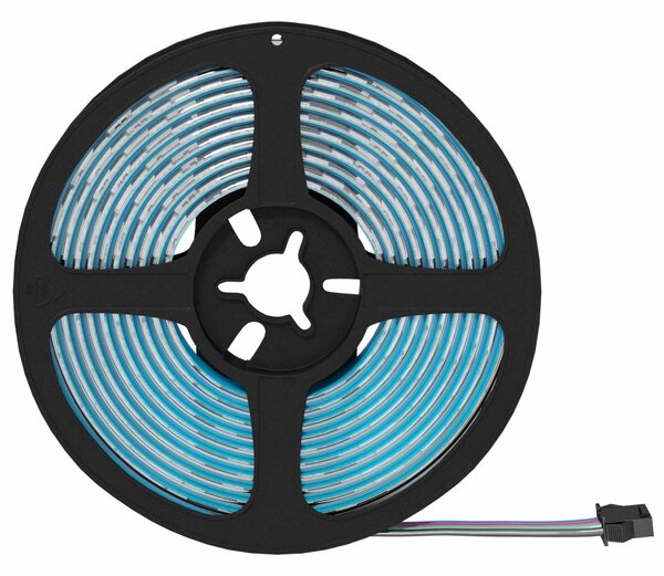 LED szalag 2 db Fekete és Átlátszó Réz és műanyag