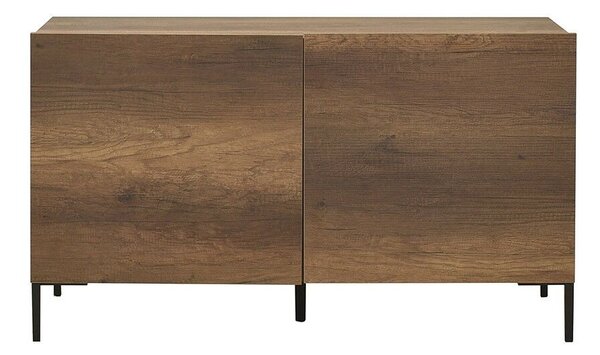 Hanah Home TV Stand Oslo Walnut Tvc-722-Oo-1