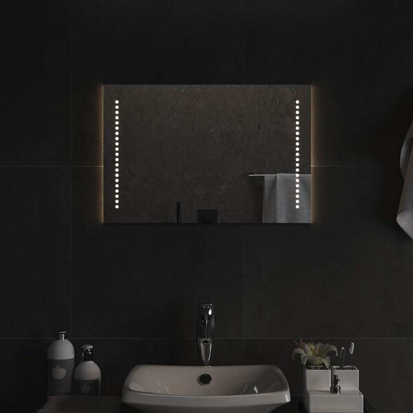LED-es fürdőszobatükör 60x40 cm