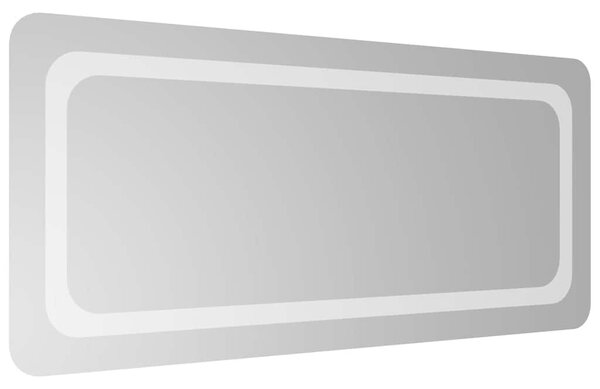 LED-es fürdőszobatükör 90x40 cm