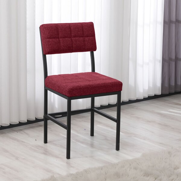 Hanah Home Chair Burgundy Dubai - Burgundy