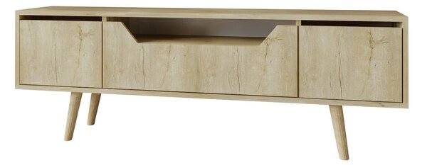 Hanah Home TV Stand Sapphire Oak Roma 150 - Sapphire Oak