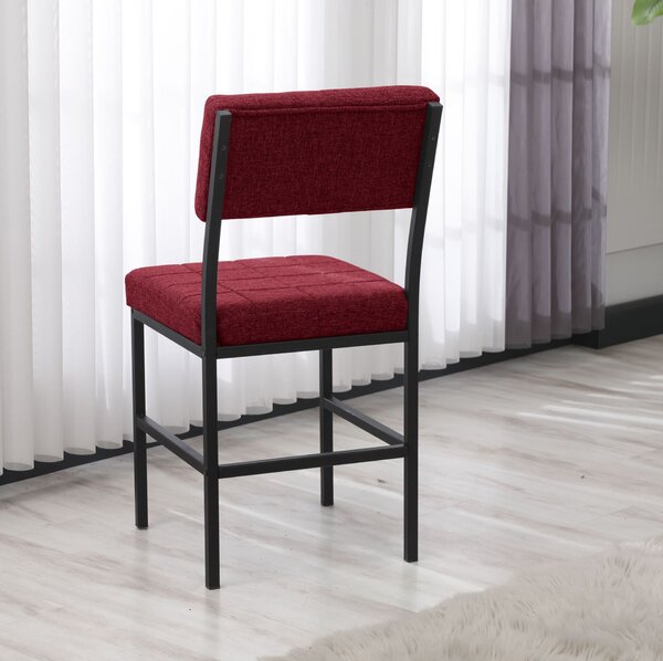 Hanah Home Chair Burgundy Dubai - Burgundy