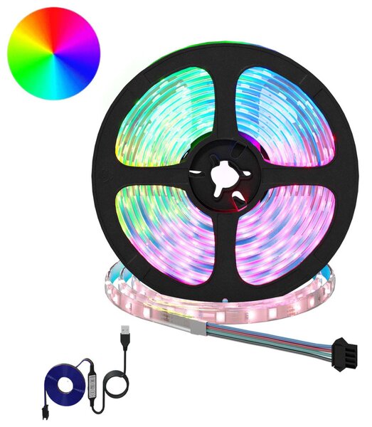 LED szalag 12 db Fekete és Átlátszó Réz és műanyag