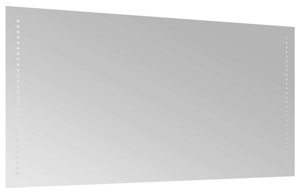 LED Fürdőszoba Tükör Átlátszó 100 x 50 cm edzett üveg