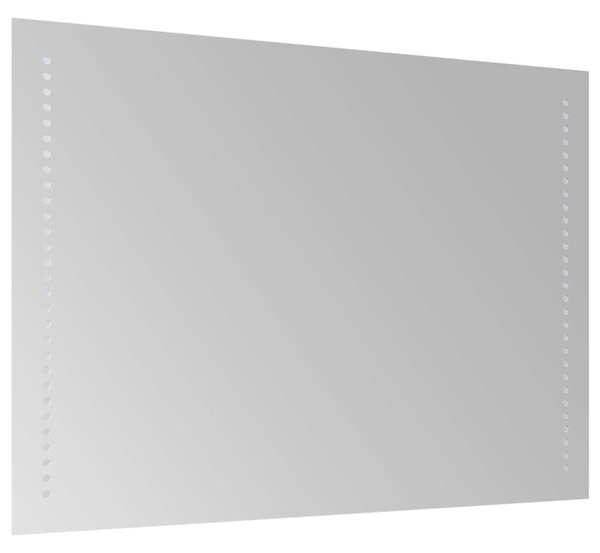 LED Fürdőszoba Tükör Átlátszó 70 x 50 cm edzett üveg