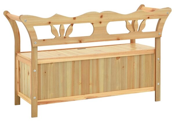 Tömör fenyőfa pad 107 x 45 x 75,5 cm