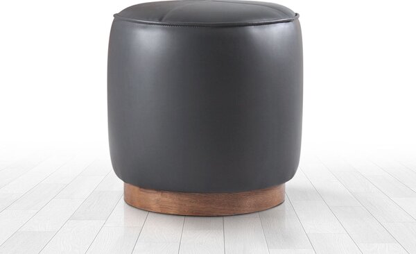 Atelier Del Sofa Puff Fekete Nocbel - Fekete