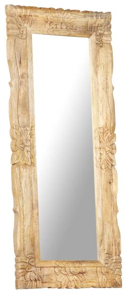 Tömör mangófa tükör 110 x 50 cm