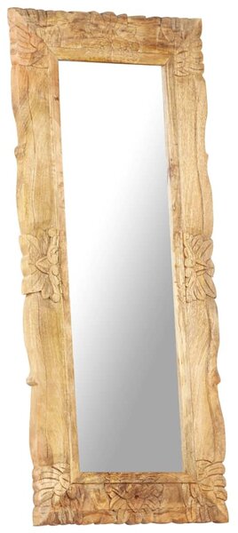 Tömör mangófa tükör 110 x 50 cm