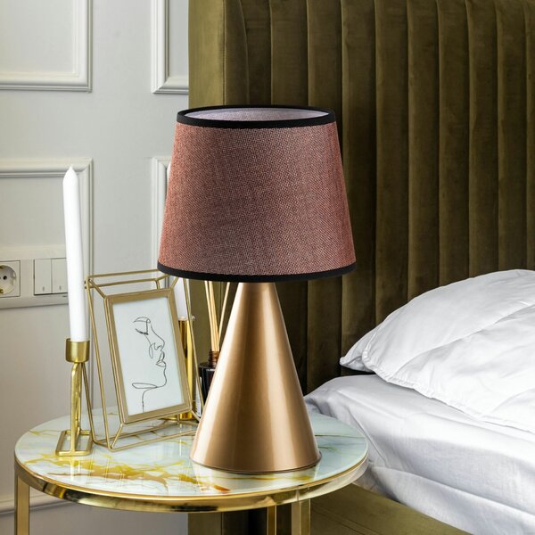 Opviq Asztali lámpa Gold Brown Kona - 15485