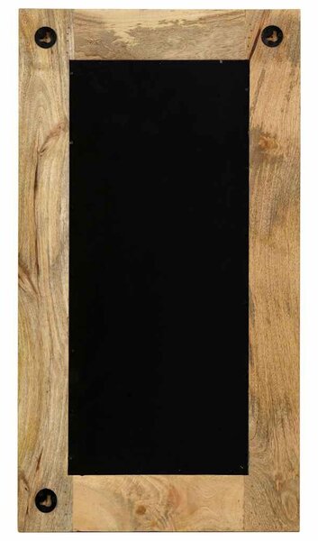 Tömör mangófa keretű tükör 50 x 110 cm