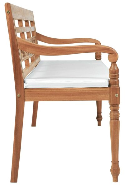 Tíkfa Batavia pad párnákkal 150 cm