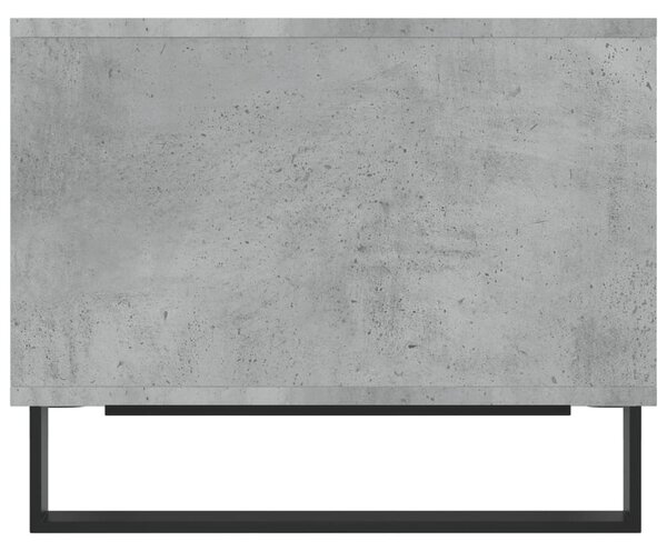 Betonszürke szerelt fa dohányzóasztal 60 x 50 x 40 cm