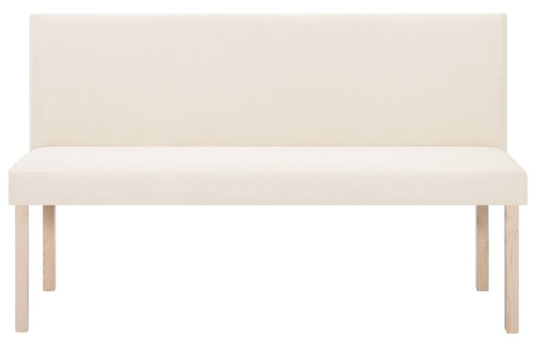 Krémszínű poliészter pad 139,5 cm