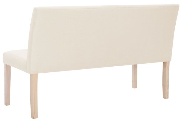 Krémszínű poliészter pad 139,5 cm