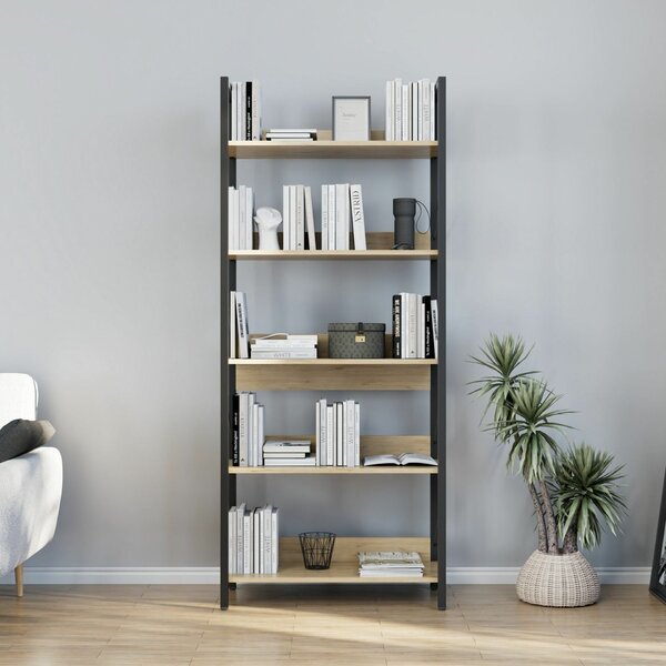 Hanah Home Könyvespolc Tölgy Ktp-850-Ff-1