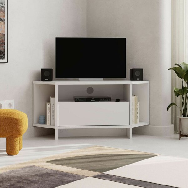 Hanah Home TV állvány Fehér Viva - Fehér