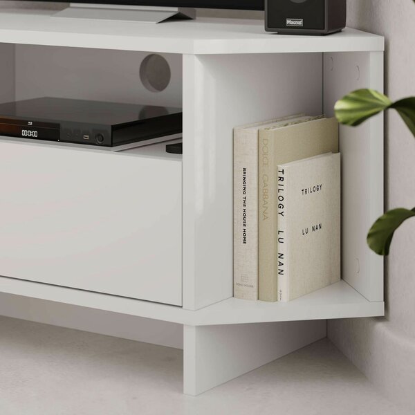Hanah Home TV állvány Fehér Viva - Fehér