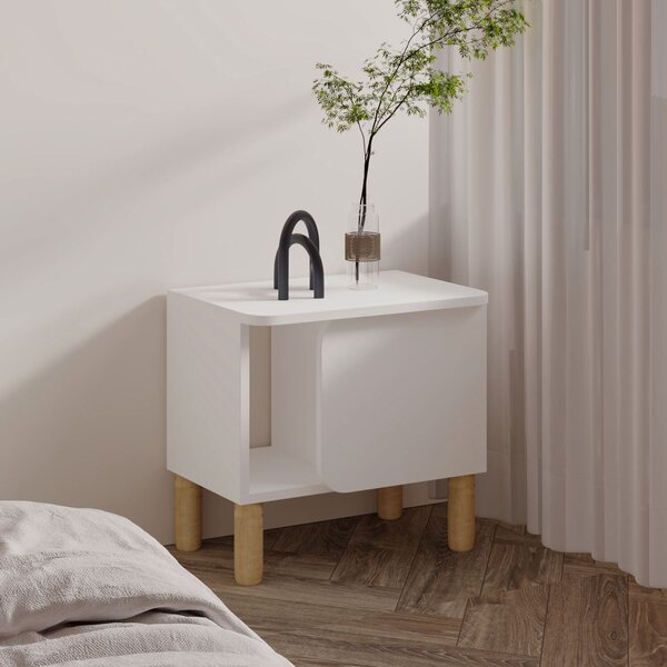 Hanah Home Nightstand White River - White
