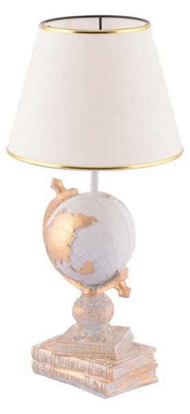 Opviq Asztali lámpa White Gold World - Fehér