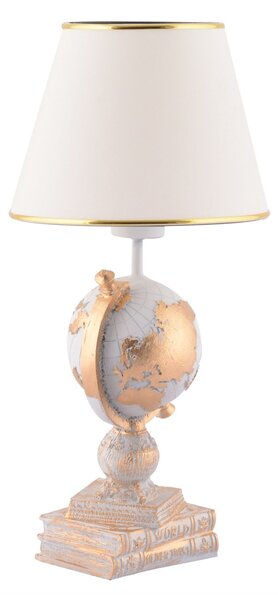 Opviq Asztali lámpa White Gold World - Fehér